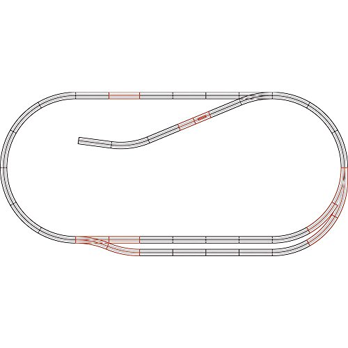 Roco 61102 Geoline Track Pack C von Roco