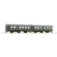 Roco 6200039 H0 2er-Set 2: Umbauwagen der DB 2. Klasse B3yge, 2. Klasse BD3yg von Roco