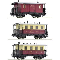 Roco 6200063 H0 3er-Set Zahnradbahn-Personenzug der Sonnblick-Bahn von Roco