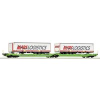 Roco 6600005 H0 Doppeltaschen-Gelenkwagen T3000e der CFL Cargo CFL Cargo von Roco