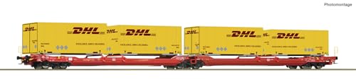 Roco 6600057 H0 Doppeltaschen-Gelenkwagen T3000e der DB AG von Roco