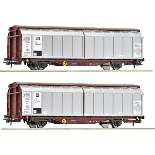 Roco 6600111 H0 2er-Set Schiebewandwagen der DB von Roco