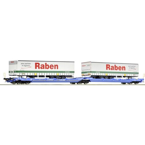 Roco 6600117 H0 Doppeltaschen-Gelenkwagen T3000e der VTG von Roco