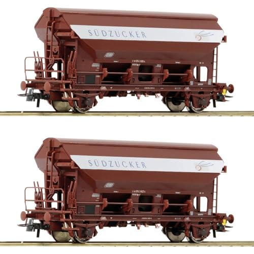 Roco 6600124 H0 2er-Set Schwenkdachwagen der DB Roco 6600124 H0 2er-Set Schwenkdachwagen der DB von Roco