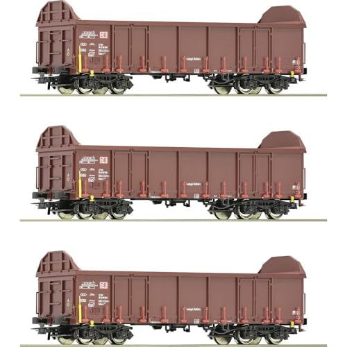Roco 6600131 H0 3er-Set Offene Güterwagen der DB AG Roco 6600131 H0 3er-Set Offene Güterwagen der DB AG von Roco