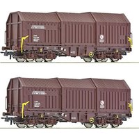 Roco 6600132 H0 2er-Set Teleskophaubenwagen der ÖBB Roco 6600132 H0 2er-Set Teleskophaubenwagen der ÖBB von Roco