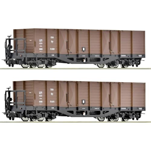Roco 6640004 H0e 2er-Set Offene Güterwagen der ÖBB Roco 6640004 H0e 2er-Set Offene Güterwagen der ÖBB von Roco