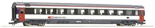 Roco 74636 H0 EC-Reisezugwagen der SBB 2. Klasse, Gattung Bpm geänderte Betriebsnr von Roco