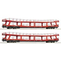 Roco 77047 H0 2er-Set Autotransportwagen der BahnTouristikExpress Roco 77047 H0 2er-Set Autotransportwagen der BahnTouristikExpress von Roco
