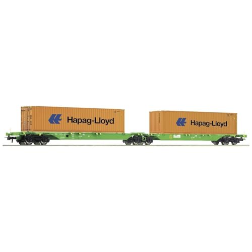 Roco 77370 H0 Container-Doppeltragwagen der SETG Salzburger Eisenbahn Transport Logistik (SETG) von Roco