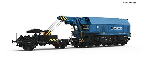 Roco 79037 H0 Digital-Eisenbahndrehkran EDK 750 der DR von Roco
