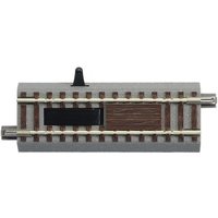 Roco H0 geoLINE (mit Bettung) 61118 Entkupplungsgleis, elektrisch 100mm 1St. von Roco