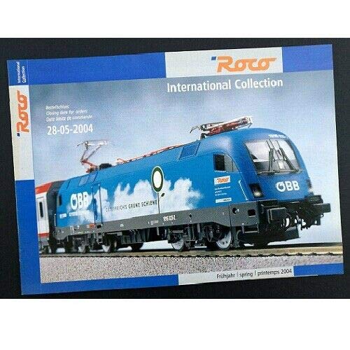 Roco Katalog 83022 Spring Printemps 2004 Brochure International Collection von Roco