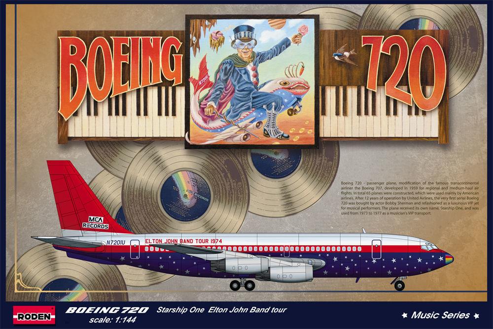 Boeing 720 Elton John 1974 Boeing 720 Elton John 1974 von Roden