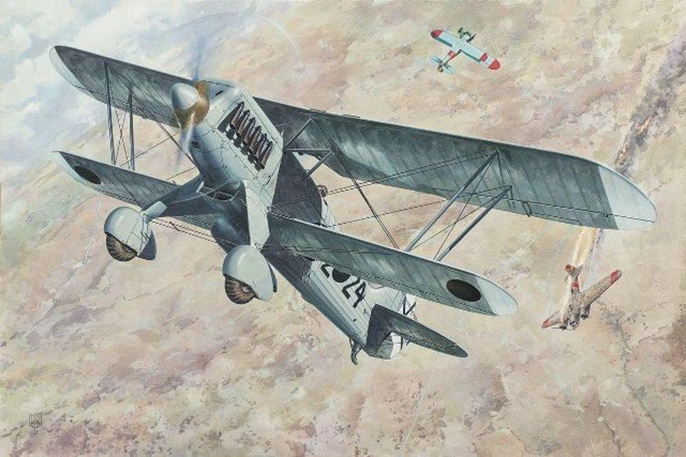 Heinkel He-51 B-1 Heinkel He-51 B-1 von Roden