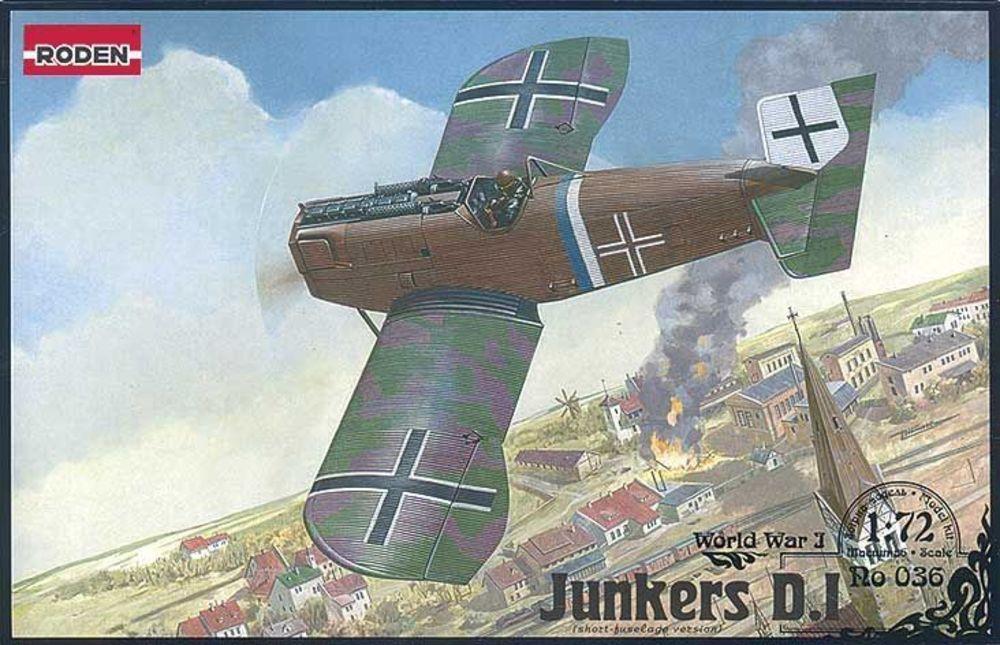 Junkers D. I late World War I Junkers D. I late World War I von Roden