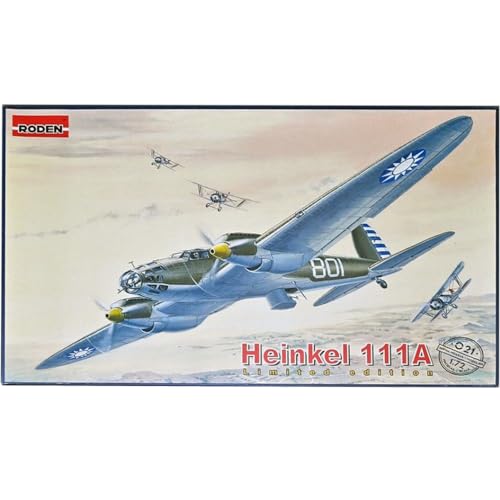 Roden 021 Modellbausatz Heinkel He-111A LIMITED EDITION von Roden