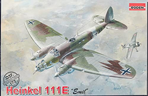 Roden 027 Modellbausatz He-111E ''Emil'', Mittel, Weiß Roden 027 Modellbausatz He-111E ''Emil'', Mittel, Weiß von Roden