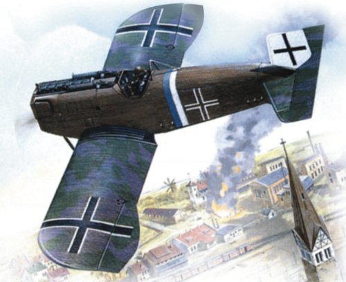Roden 036 Modellbausatz Junkers D. I late World War I von Roden