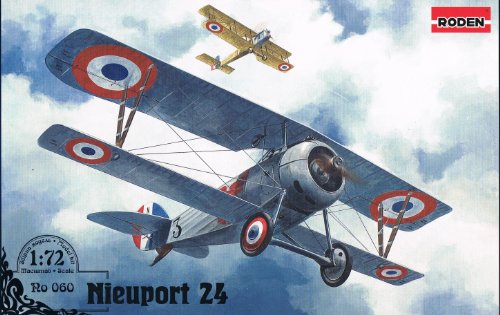 Roden 060 Modellbausatz Nieuport 24 von Roden