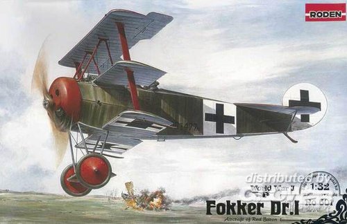 Roden 601 Modellbausatz Fokker Dr.I von Roden