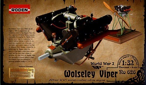 Roden 626 Modellbausatz Woseley W4A Viper von Roden