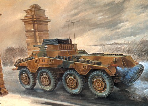 Roden 703 Modellbausatz Sd.Kfz 234/1 Puma Roden 703 Modellbausatz Sd.Kfz 234/1 Puma von Roden