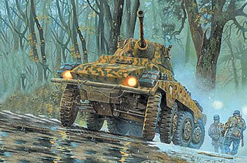 Roden 705 Modellbausatz Schwerer Panzerspähwagen Sd.Kfz. 234/2 Puma von Roden