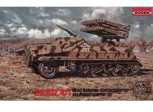 Roden 714 Modellbausatz Sd.Kfz. 4/1 Panzerwerfer 42 (late) von Roden