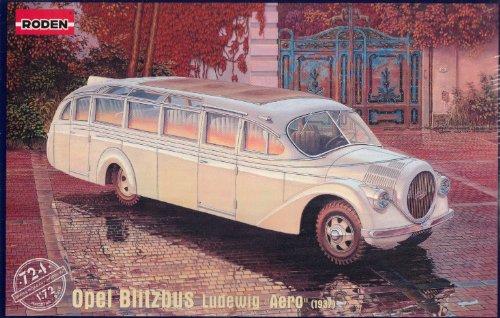 Roden 724 Modellbausatz Opel Blitzbus Ludewig "Aero" (1937) von RODEN