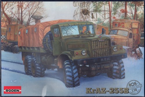Roden 805 Modellbausatz KrAZ-255B von Roden