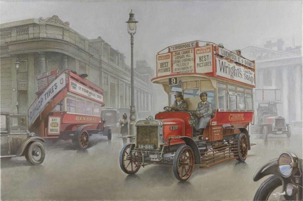 Type B Bus, LGOC, London, Early 1914 Type B Bus, LGOC, London, Early 1914 von Roden