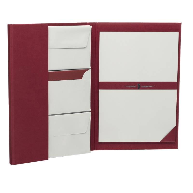 Rössler Papier Briefpapiermappe A4 Edles Schreiben Paper Royal, Rot Rössler Papier Briefpapiermappe A4 Edles Schreiben Paper Royal, Rot von Rössler Papier