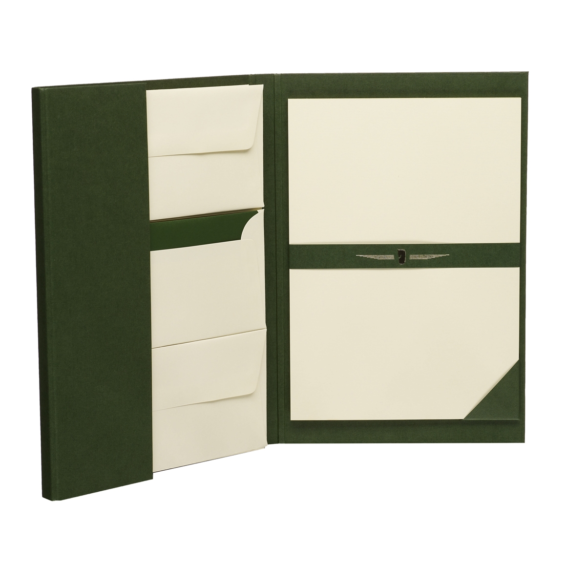 Rössler Papier Briefpapiermappe A4 Edles Schreiben Paper Royal,Grün von Rössler Papier