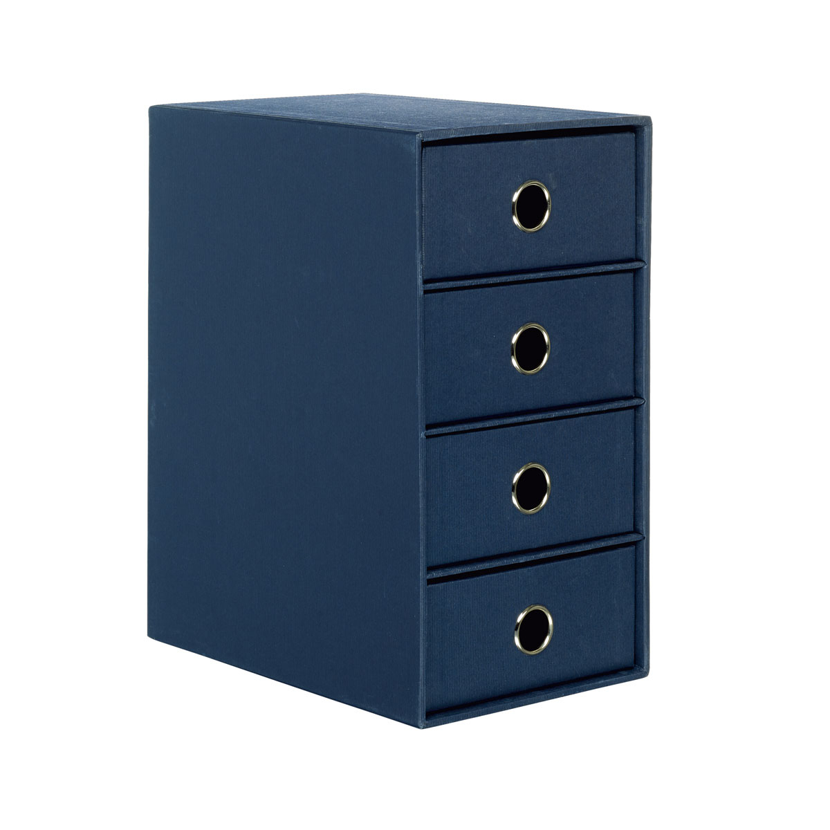 Rössler S.O.H.O. Schubladenbox A5 vierfach navy von Rössler Papier