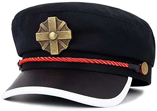 Roffatide Anime Toilet Bound Hanako Kun Hut Cosplay Fiddler Cap Schwarz Roffatide Anime Toilet Bound Hanako Kun Hut Cosplay Fiddler Cap Schwarz von Roffatide