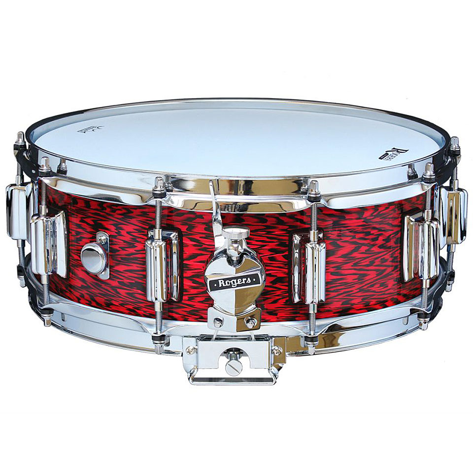 Rogers Dyna-Sonic 14" x 5" Model 36 Beavertail Snare Red Onyx Snare von Rogers