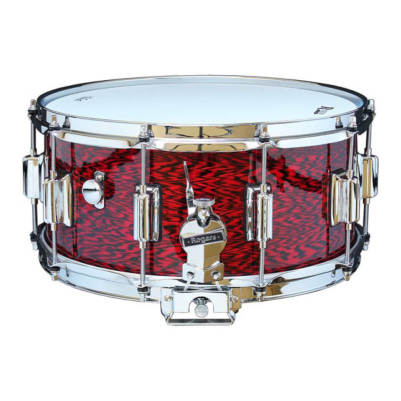 Rogers Dyna-Sonic 14" x 6,5" Model 37 Beavertail Snare Red Onyx Snare von Rogers
