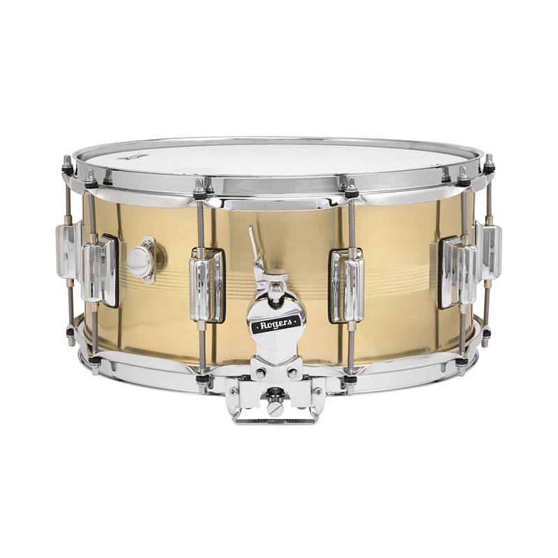 Rogers Dyna-Sonic 14" x 6,5" Model 37 Brass Snare Snare Drum von Rogers
