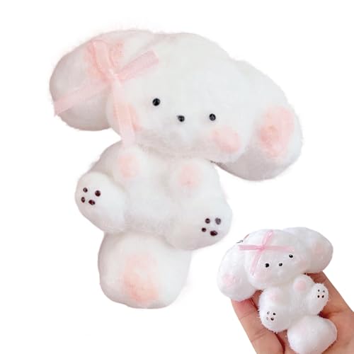 Anti Stress Spielzeug, Welpe Squeeze Toys, Super Soft, Squeeze Toys, Squishy Toy, Stress Abbauen und Entspannen, für Kinder und Erwachsene (Weiß) von Roinaid