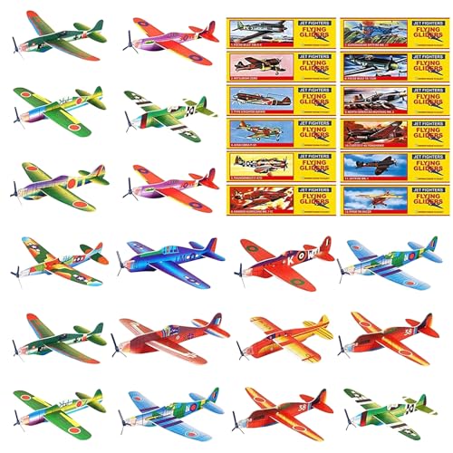 Roinaid 12 Stück Gleitflugzeuge Set Styroporflieger Flugzeuge Modell, Flieger Styropor Kinder Styropor Flugzeuge Gleitflugzeuge für Kinder Gleiter Flieger für Kindergeburtstag Gastgeschenke Roinaid 12 Stück Gleitflugzeuge Set Styroporflieger Flugzeuge Modell, Flieger Styropor Kinder Styropor Flugzeuge Gleitflugzeuge für Kinder Gleiter Flieger für Kindergeburtstag Gastgeschenke von Roinaid