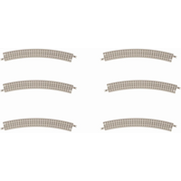 ROKUHAN 7297073 Z Gleis – überhöht R245-30°, 6 Stück ROKUHAN 7297073 Z Gleis – überhöht R245-30°, 6 Stück von Rokuhan