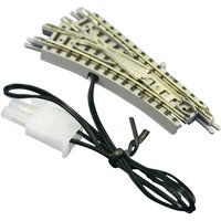 Rokuhan 7297022 Z Gleis (mit Bettung) Weiche, elektrisch, links 55mm 26° 127mm 1St. von Rokuhan