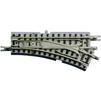 Rokuhan 7297023 Z Gleis (mit Bettung) Weiche, elektrisch, rechts 55mm 26° 127mm 1St. von Rokuhan