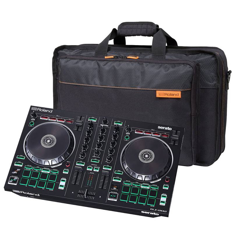 Roland DJ-202 Bag Bundle DJ-Controller von Roland