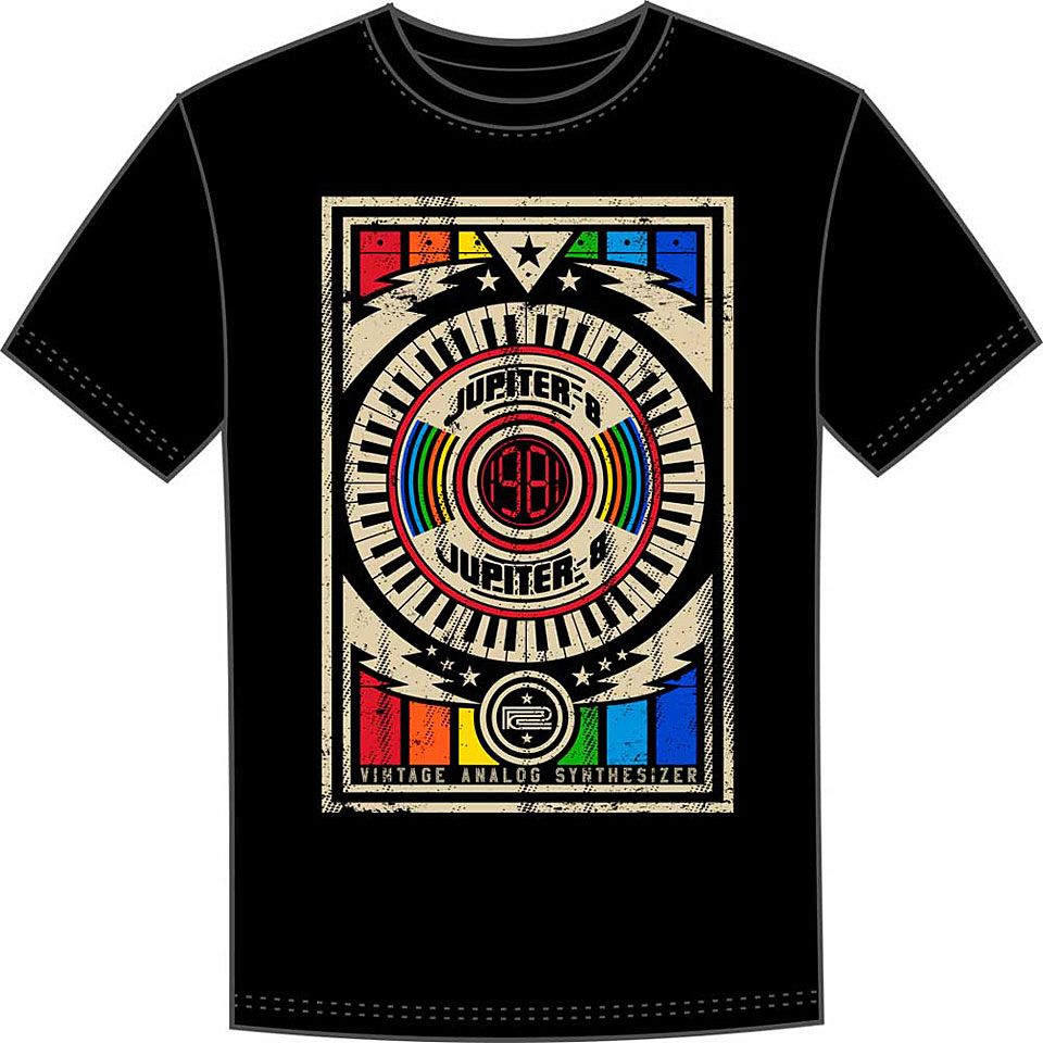 Roland JUPITER-8 S T-Shirt Roland JUPITER-8 S T-Shirt von Roland