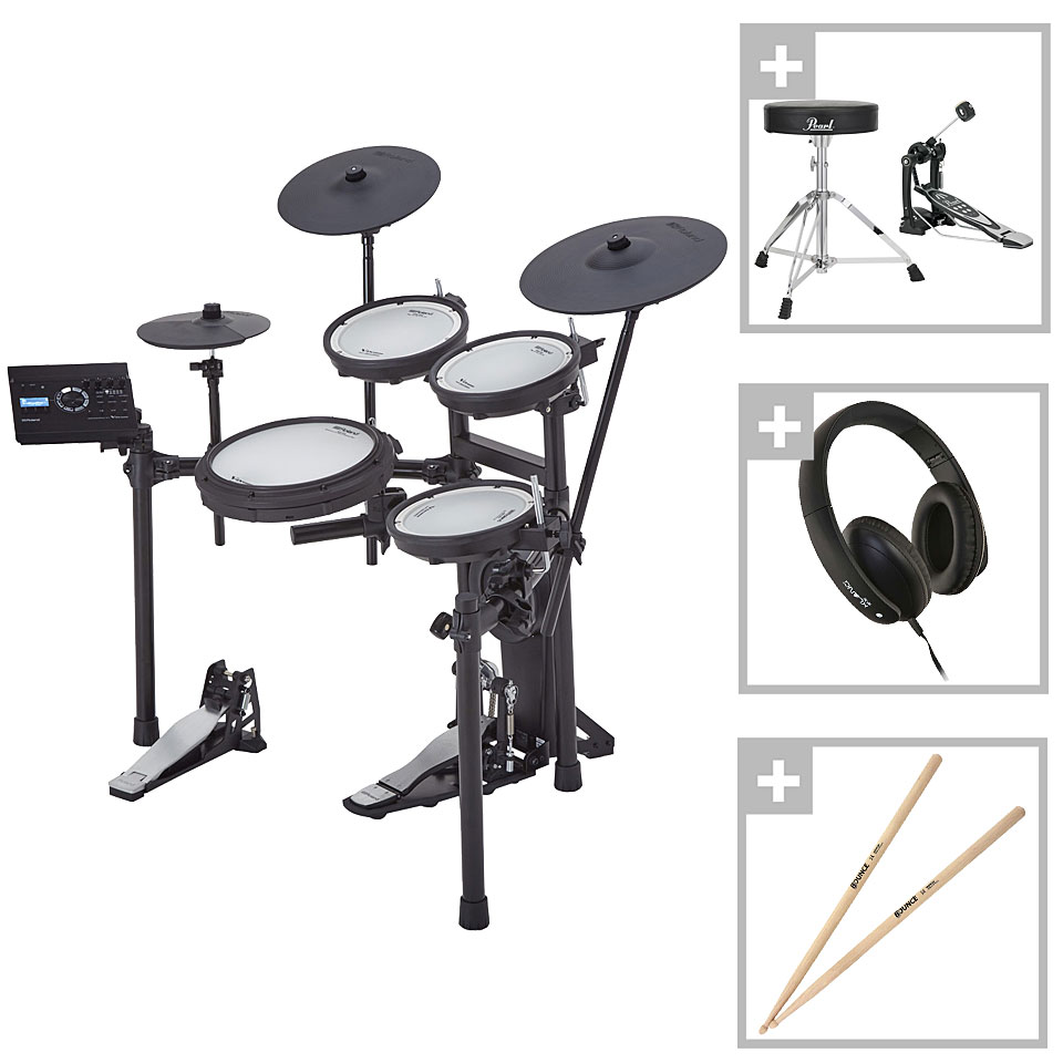 Roland V-Drums TD-17KV2 E-Drum Set Bundle E-Drum Set von Roland
