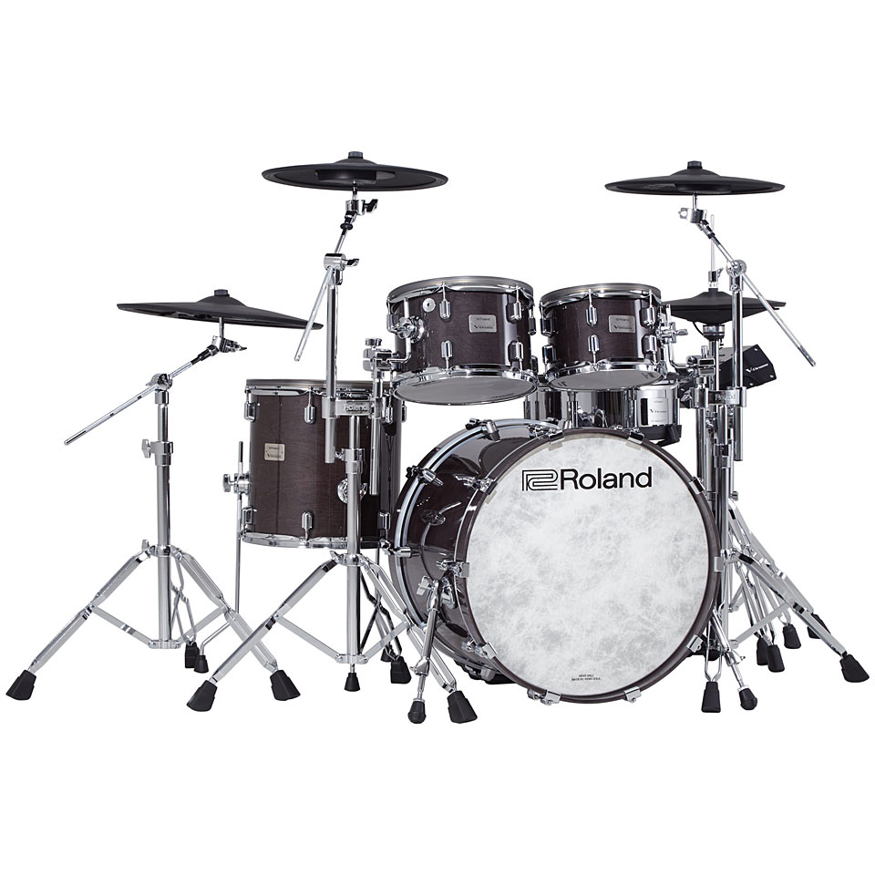 Roland V-Drums VAD706-GE Acoustic Design Kit - Gloss Ebony E-Drum Set von Roland
