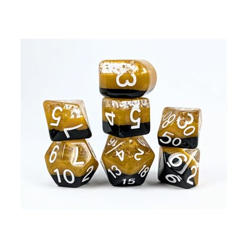 Diffusions-Poly-Set – Zwergstout mit Zahlen (7) von Role 4 Initiative