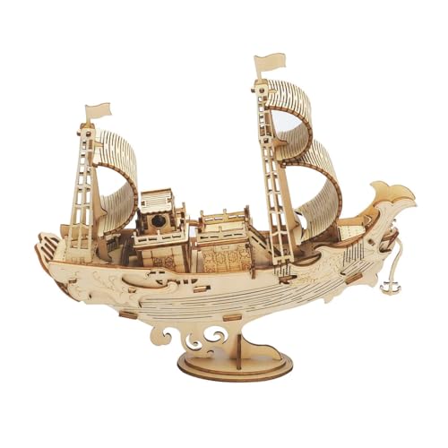 Robotime Modernes 3D-Holzschiff TG307 Japanisches Diplomatenschiff von Rolife